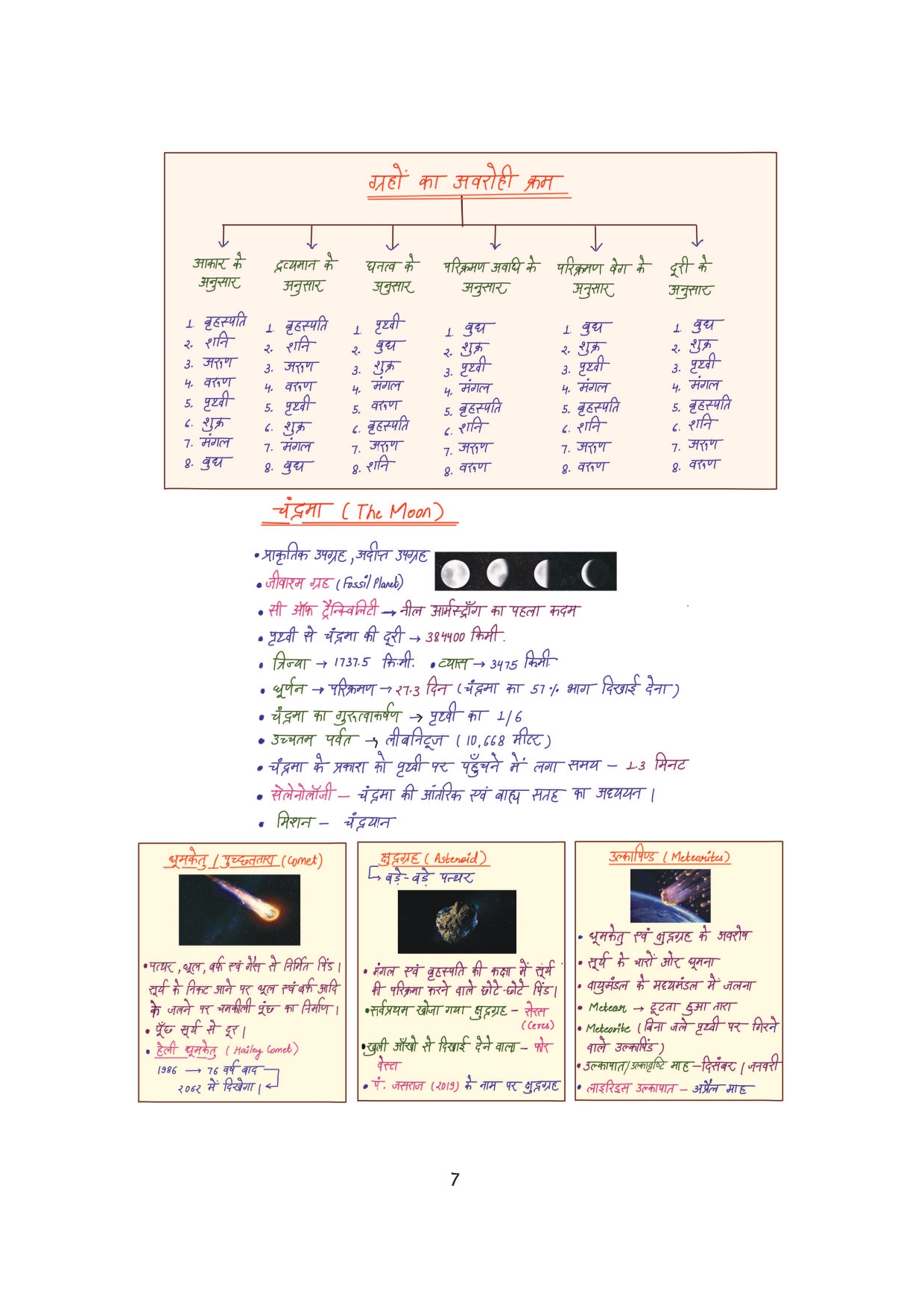Combo of 6 Handwritten Ragda Books – Polity, History, Static GK, Economics, Geography & Science (Hindi Medium) - Image 20